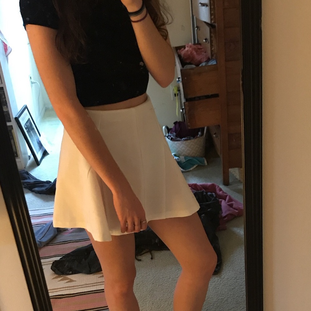 White TOBI skirt